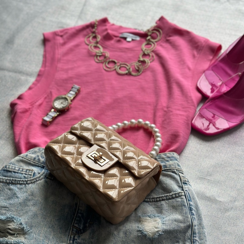 Cotton Citizen Muscle Tees in Pink, Red, Blue, and Yellow